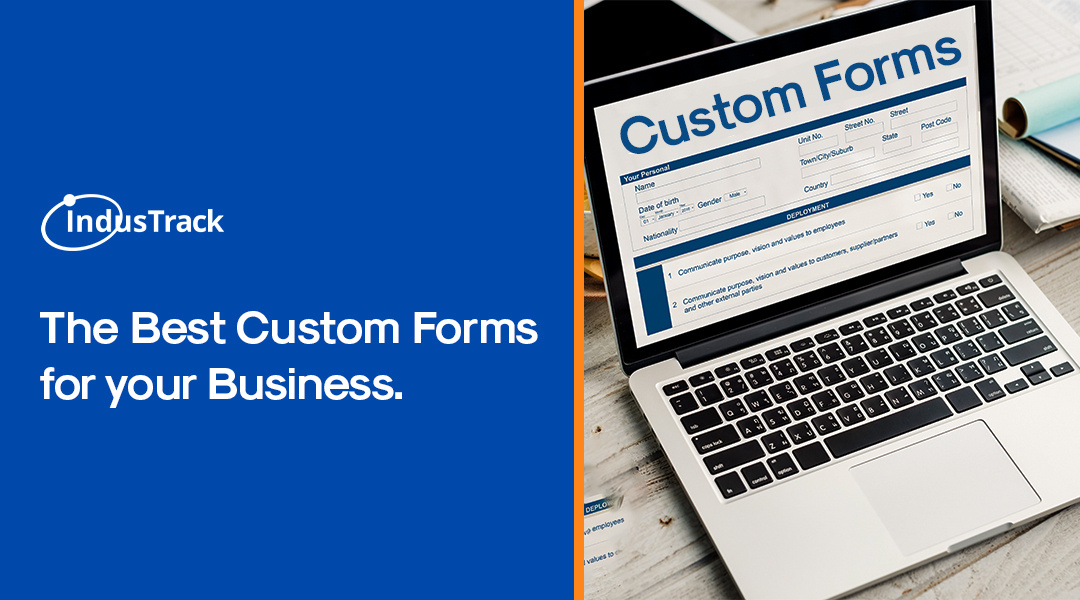 Custom digital forms on a mobile device