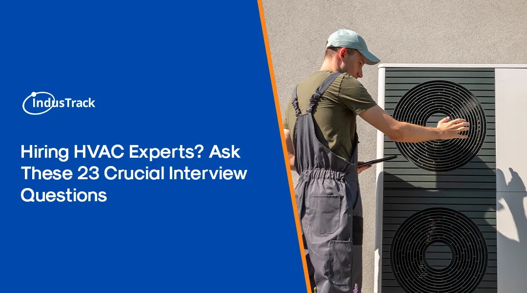 Interviewing an HVAC technician candidate