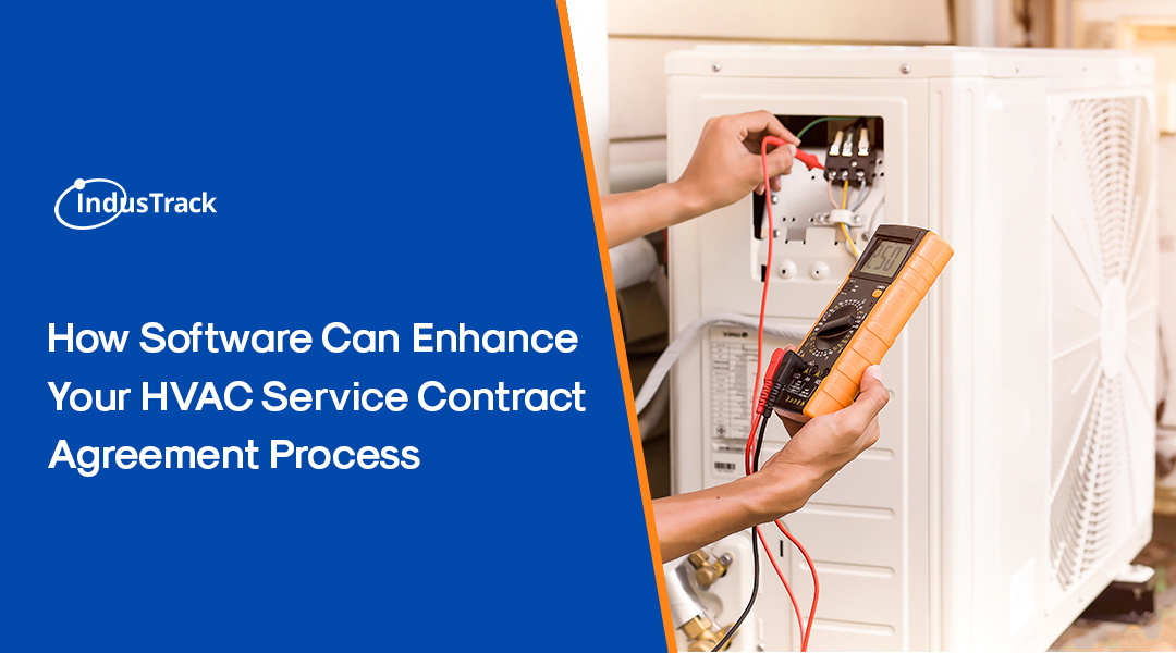 HVAC service agreement software