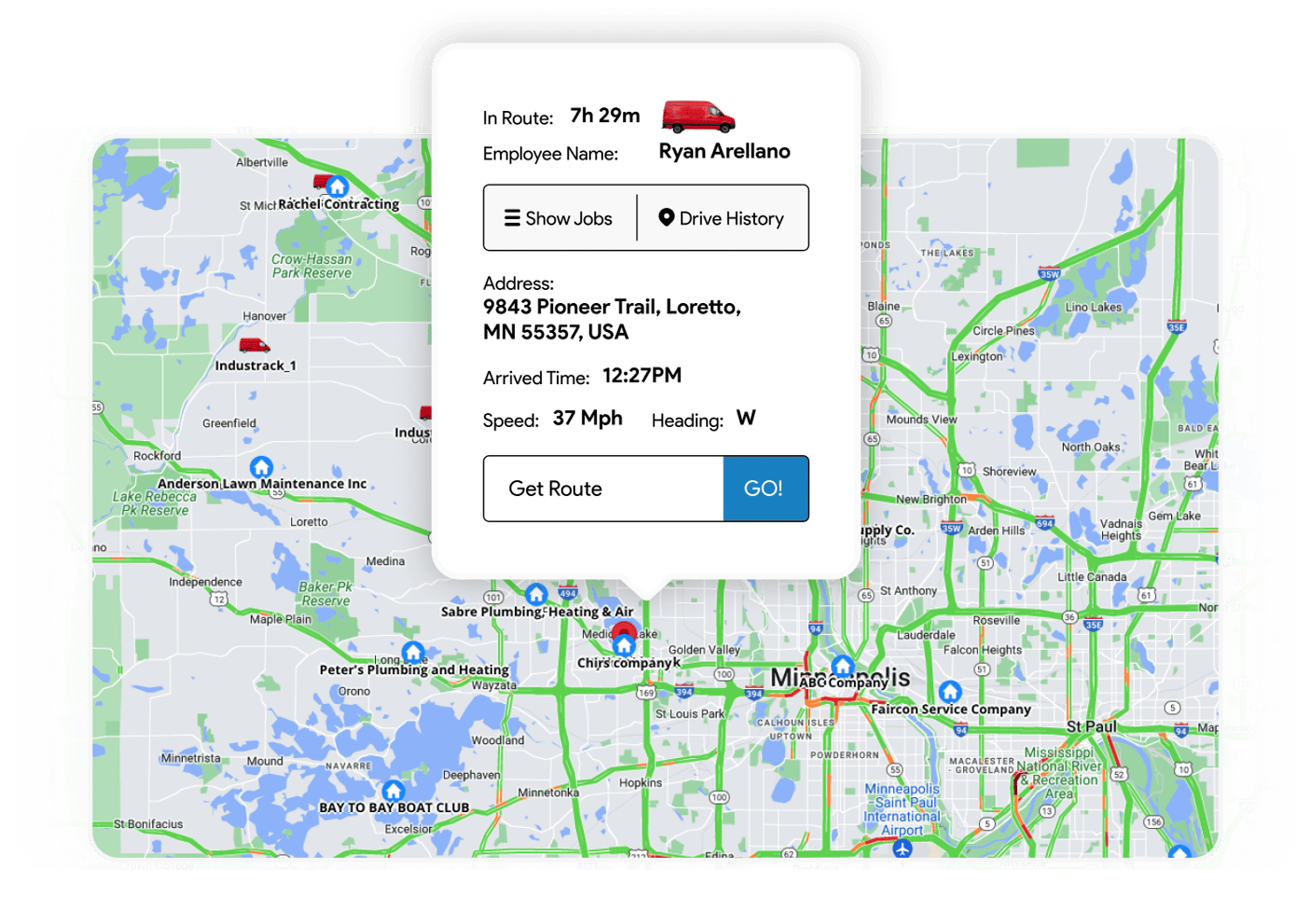 GPS Tracking Software Live Mapping IndusTrack