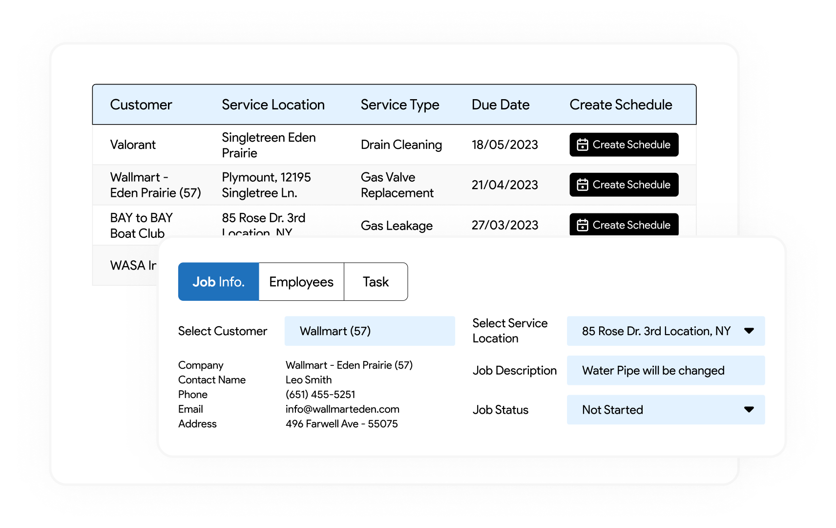 ServiceAgreements@RecurringJobs