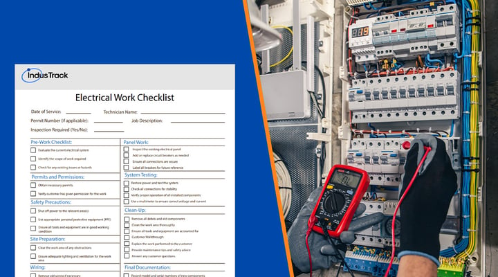 Electrical Work Checklist Template