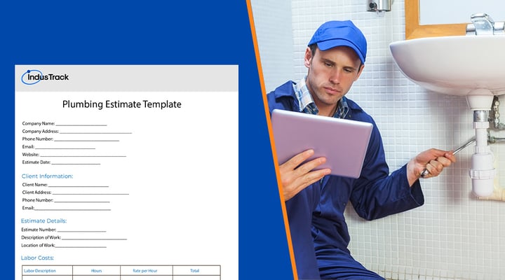 Streamline Your Plumbing Business with Our Free Plumbing Estimate Template