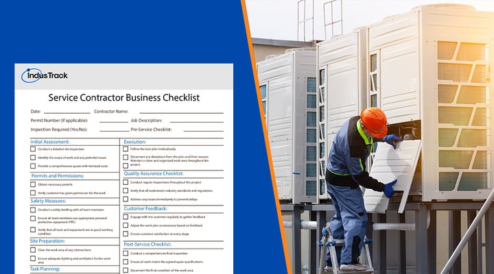 Service Contractor Business Checklist Template